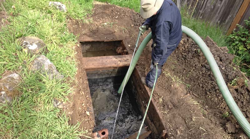 Industrial septic tank cleaning service by HHH Septic Tank Cleaners